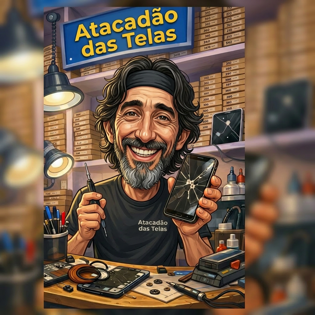 Tela A20s com aro Incell